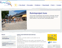 Tablet Screenshot of liduinaschool.nl